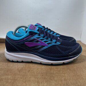Brooks Addiction 13 Women Size 10.5 Blue Running Shoes Sneakers